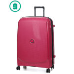 Valise rigide extensible delsey belmont plus eco 76 cm framboise rose