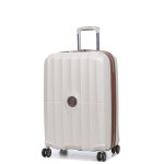 Valise rigide extensible delsey carrousel 2 - 67 cm off white blanc
