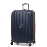 Valise rigide extensible delsey carrousel 2 - 76. 5 cm bleu