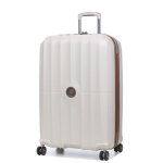 Valise rigide extensible delsey carrousel 2 - 76. 5 cm off white blanc