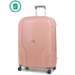 Valise rigide extensible delsey clavel eco 76 cm pivoine rose Valise rigide extensible delsey clavel eco 76 cm pivoine rose