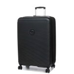 Valise rigide extensible delsey freestyle 76 cm noir