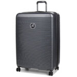 Valise rigide extensible delsey freestyle 82 cm graphite gris
