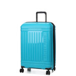 Valise rigide extensible delsey lutece se 68 cm bleu paon