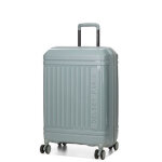 Valise rigide extensible delsey lutece 69 cm vert sauge