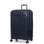 Valise rigide extensible delsey lutece se 75 cm bleu