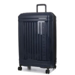 Valise rigide extensible delsey lutece se 79 cm bleu