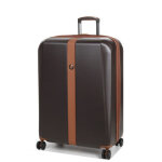 Valise rigide extensible delsey promenade hard 2. 0 - 76 cm chocolat marron