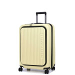 Valise rigide extensible delsey securitime zip 66 cm jaune pale Valise rigide extensible delsey securitime zip 66 cm jaune pale
