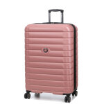 Valise rigide extensible delsey shadow 5. 0 - 76 cm rose cendre
