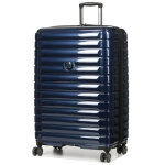 Valise rigide extensible delsey shadow 5. 0 - 82 cm bleu marine