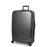 Valise rigide extensible elite pure mate l 75 cm anthracite gris