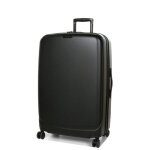 Valise rigide extensible elite pure mate l 75 cm blackout noir