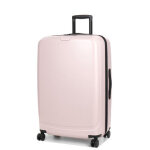 Valise rigide extensible elite pure mate l 75 cm rose