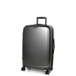 Valise rigide extensible elite pure mate m 65 cm anthracite gris