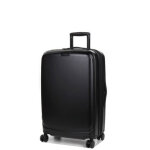 Valise rigide extensible elite pure mate m 65 cm blackout noir