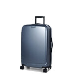 Valise rigide extensible elite pure mate m 65 cm bleu ardoise