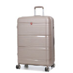 Valise rigide extensible gladiator bionic l 76 cm beige