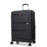 Valise rigide extensible gladiator bionic l 76 cm black noir