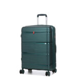 Valise rigide extensible gladiator bionic m 65 cm green vert