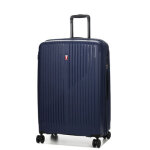 Valise rigide extensible gladiator calypso l 73 cm blue bleu