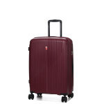 Valise rigide extensible gladiator calypso m 63 cm maroon violet