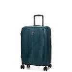 Valise rigide extensible gladiator calypso m 63 cm petrol vert