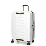 Grande valise soute rigide extensible hedgren comby grip l exp 74 cm vaporous grey blanc