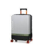 Valise rigide extensible jeep jh001a m 66 cm argent gris