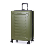Valise rigide extensible jeep jh004c l 75. 5 cm avocat vert