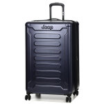 Valise rigide extensible jeep jh004c xl 80 cm marine bleu