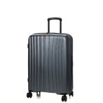 Valise rigide extensible jump ena�s 66 cm anthracite gris