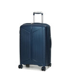 Valise rigide extensible jump eva� 66 cm marine bleu