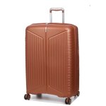Valise rigide extensible jump eva� 76 cm cuivre orange
