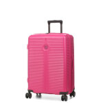 Valise rigide extensible jump hendaye 65 cm fuchsia rose