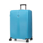 Valise rigide extensible jump hendaye jumbo 75 cm bleu