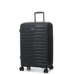 Valise rigide extensible jump striper 68 cm anthracite gris solde