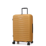 Valise rigide extensible jump striper 68 cm jaune ocre