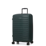 Valise rigide extensible jump striper 68 cm vert sapin