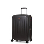 Valise rigide extensible jump uppsala pc 65 cm chocolat marron