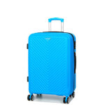 Valise rigide extensible kinston bahia 68 cm bleu