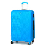 Valise rigide extensible kinston bahia 77 cm bleu