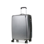 Valise rigide extensible lys bergen 65 cm argent gris Valise rigide extensible lys bergen 65 cm argent gris