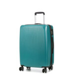 Valise rigide extensible lys bergen 65 cm menthe bleu