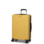 Valise rigide extensible lys caracas 66 cm jaune