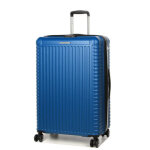 Valise rigide extensible lys caracas 76 cm bleu fonc�