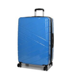 Valise rigide extensible lys morelia 75 cm bleu