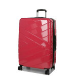 Valise rigide extensible lys morelia 75 cm fuchsia rose