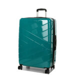 Valise rigide extensible lys morelia 75 cm verdigris vert