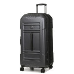 Valise rigide extensible rempart trunk 80 cm anthracite noir Valise rigide extensible rempart trunk 80 cm anthracite noir